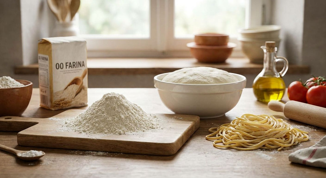 00 flour for homemade pizza and pasta dough