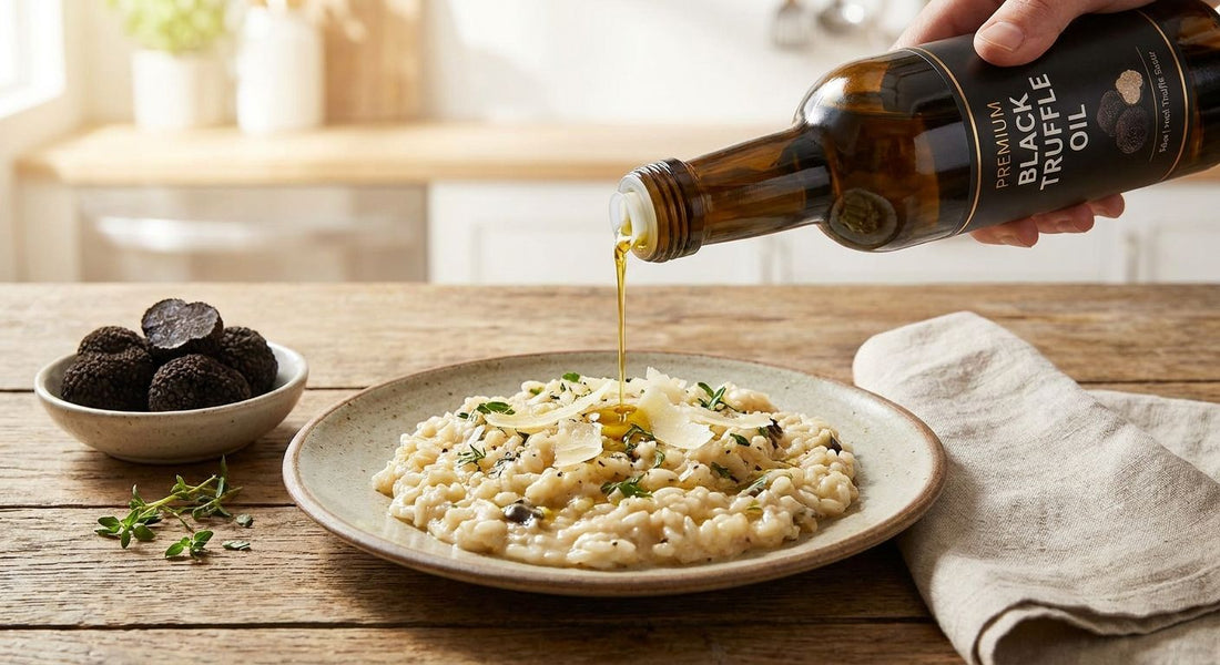Best black truffle oil for finishing dishes