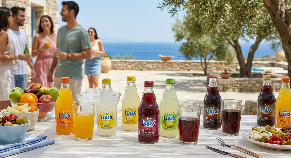 Best Greek soft drinks: a Loux flavours guide for parties