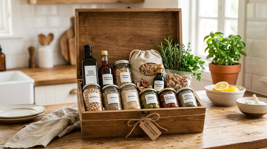 Mediterranean health pantry pack for clean eating