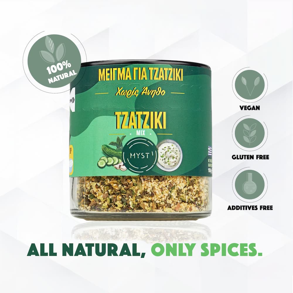 30 Second Natural Tzatziki Mix without Dill - 100g
