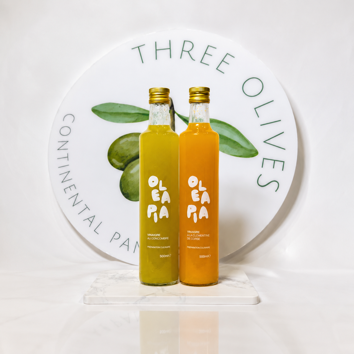 Summer Salad Duo | Clementine & Cucumber Vinegars 100ml