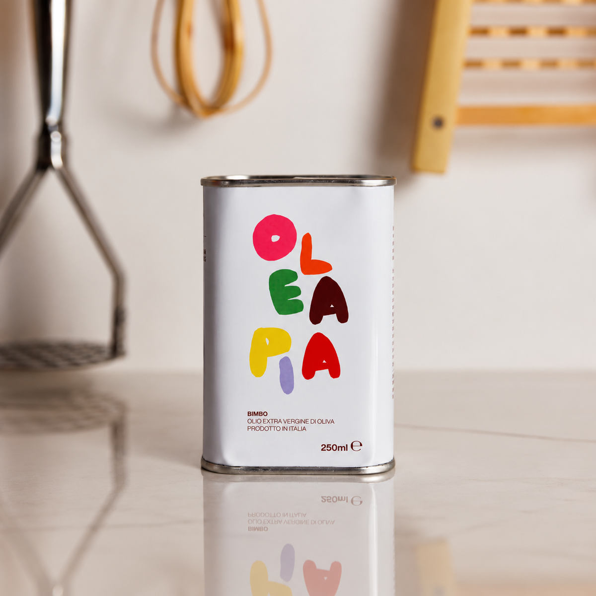 Italian Duo Tin Set | Bimbo & Biologico Olive Oils 250mL