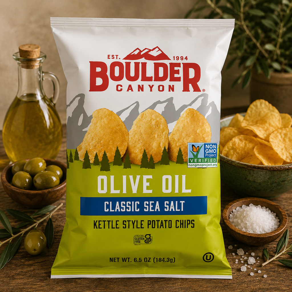 Boulder Canyon Olive Oil Chips