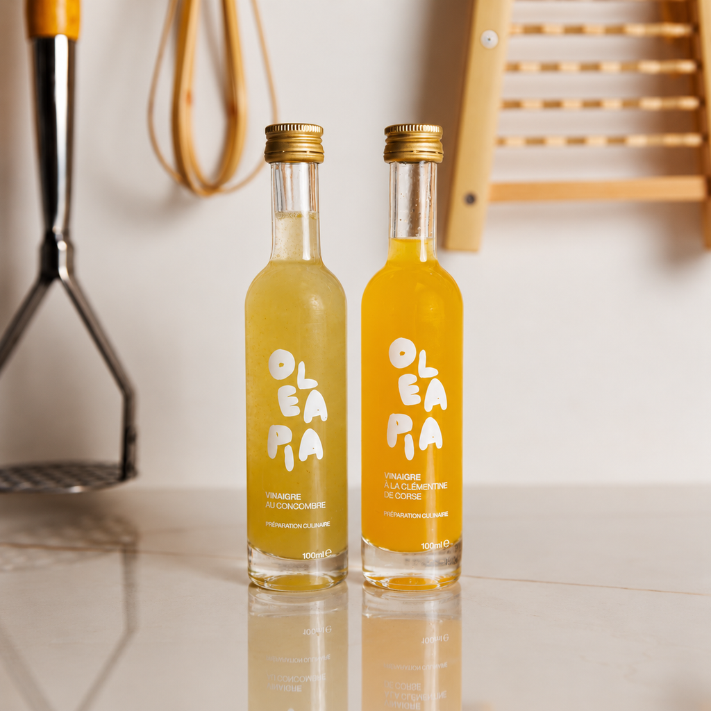 Summer Salad Duo | Clementine & Cucumber Vinegars 100ml