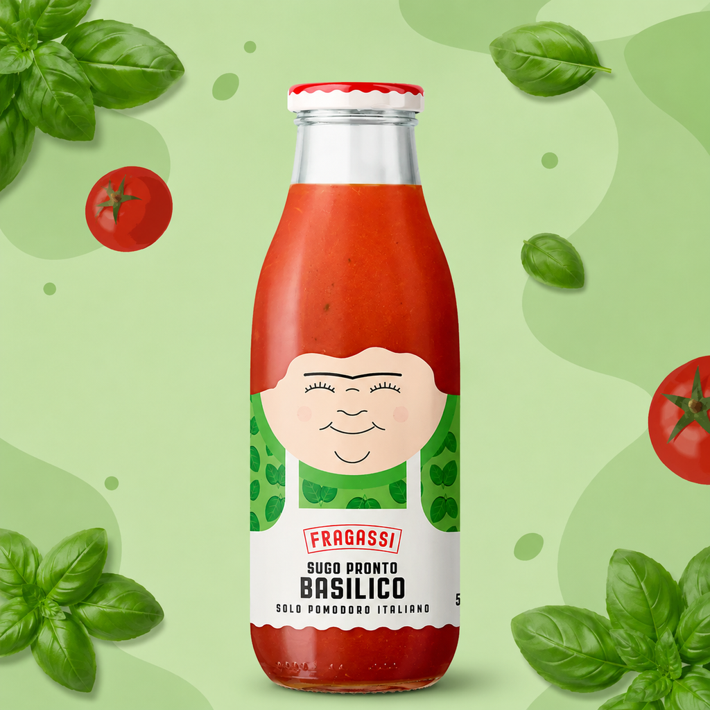 Fragassi Italian Basil Pasta Sauce 500g