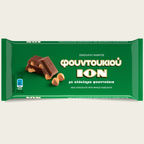 ION Milk Chocolate with Hazelnuts 100g | Greek Chocolate