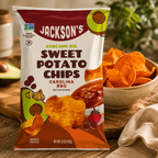 Jackson's Avocado Oil Sweet Potato Chips Carolina BBQ