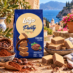 Lago Party Cacao Wafers 250g | Italian Cocoa Wafers