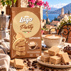 Lago Party Cappuccino Wafers 250g | Italian Wafers