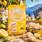 Lago Party Lemon Wafers 250g | Italian Lemon Wafers