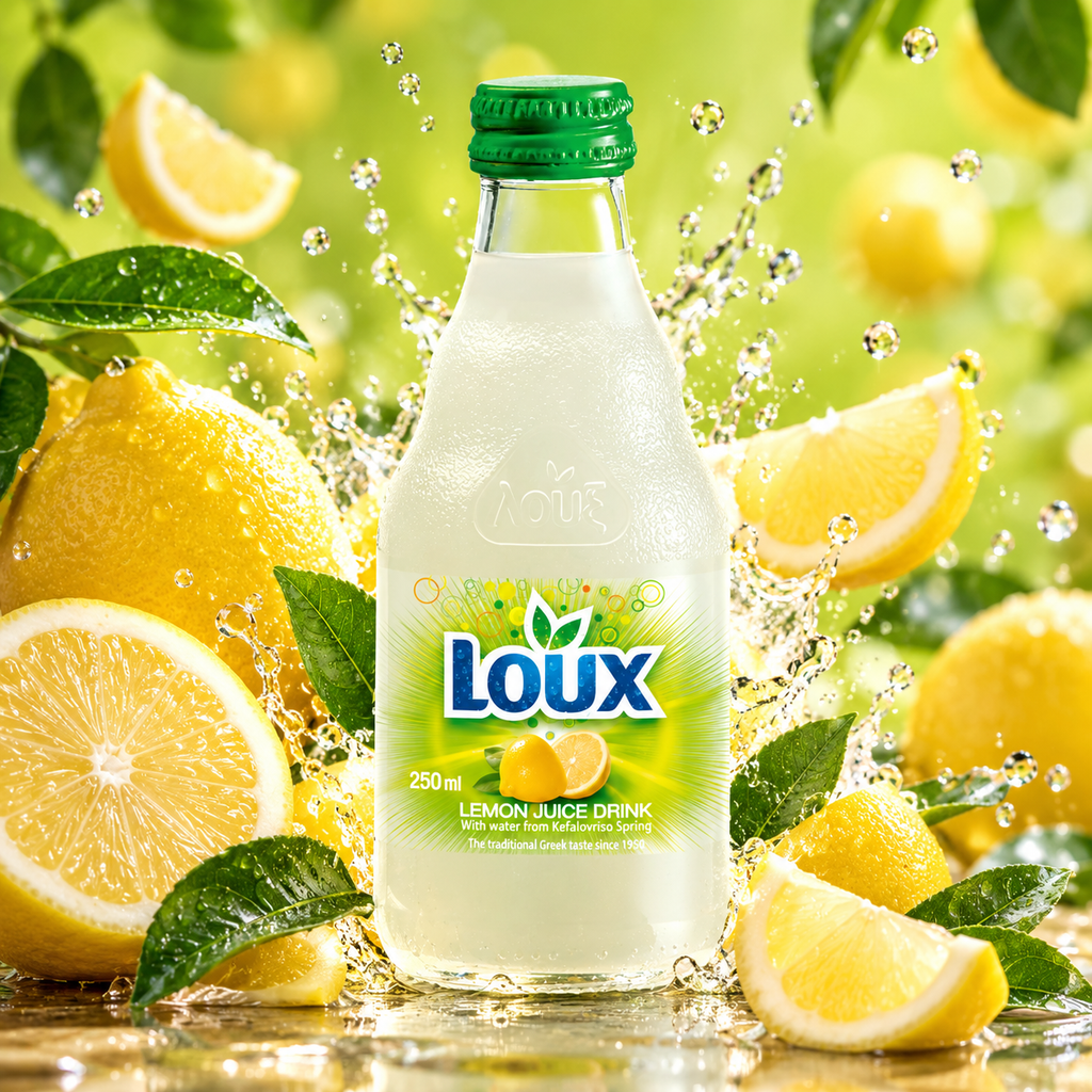 Loux Lemon Soft Drink 250ml