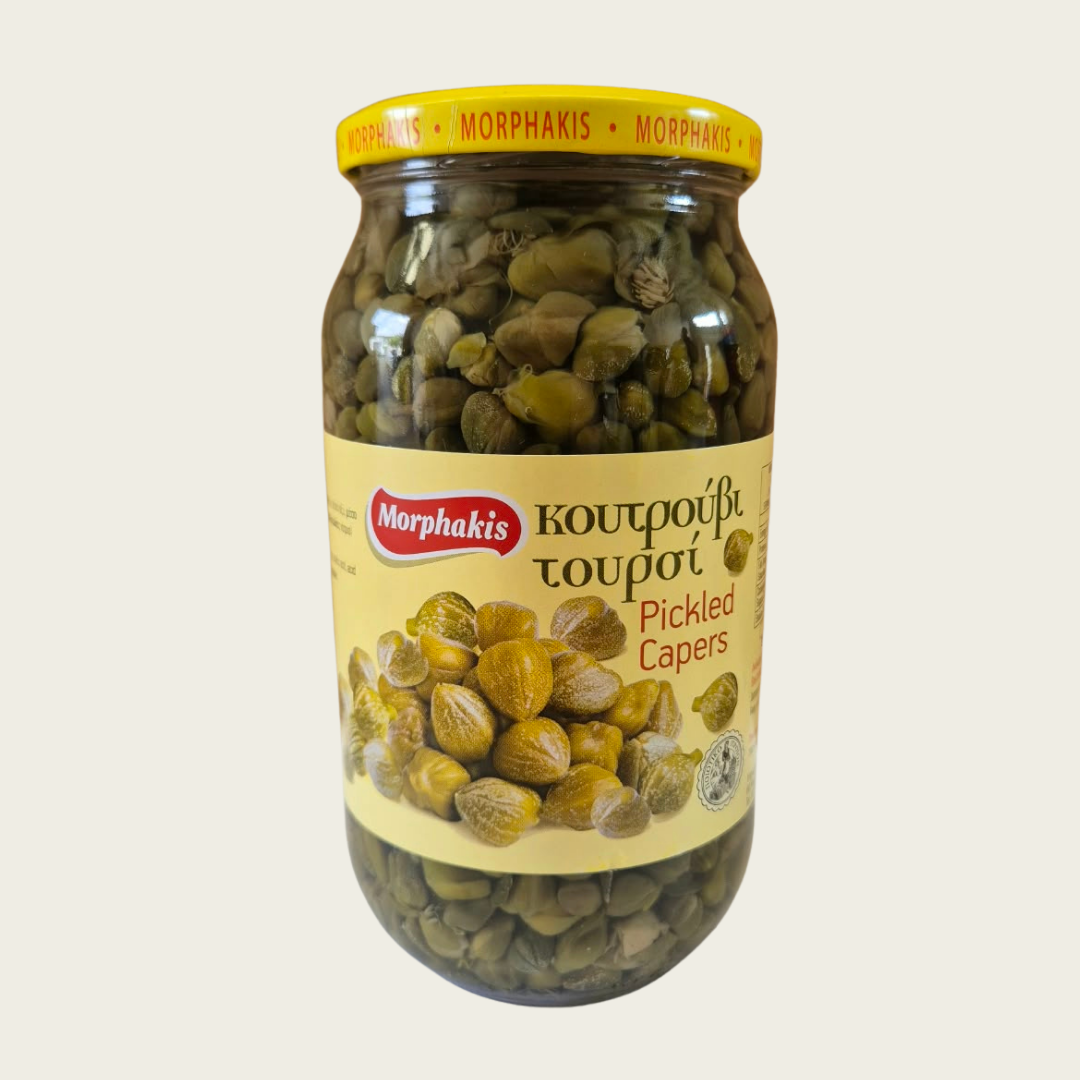 Morphakis Pickled Capers 1kg | Product of Cyprus