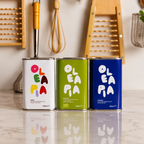 Olea Pia Trio Tin Set | Koroneiki, Bimbo & Biologico Olive Oils 250mL