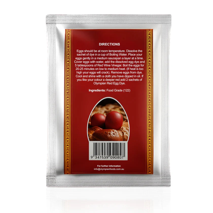 Olympian Red Egg Dye