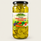 Tragano Premium Greek Golden Peppers 440g | Product of Greece