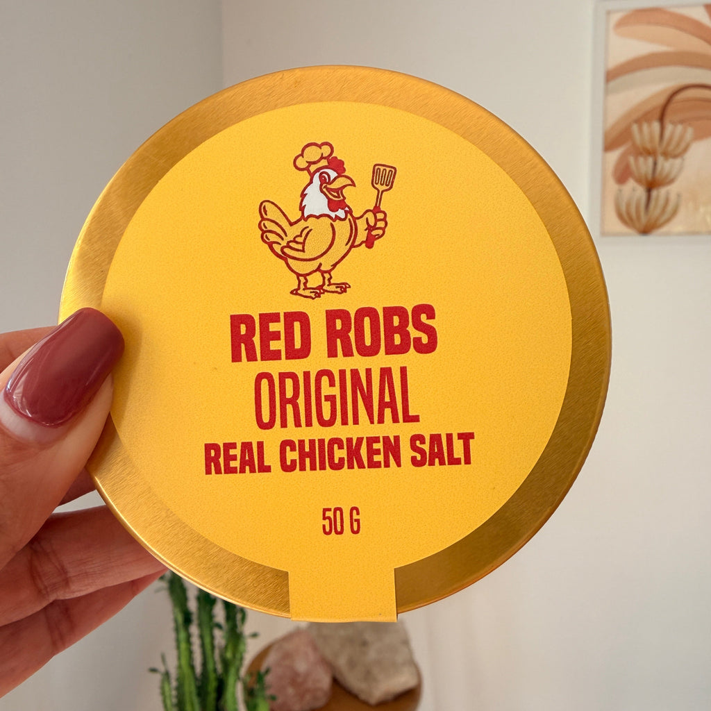 Tin of Red Robs Original Clean Chicken Salt 50g
