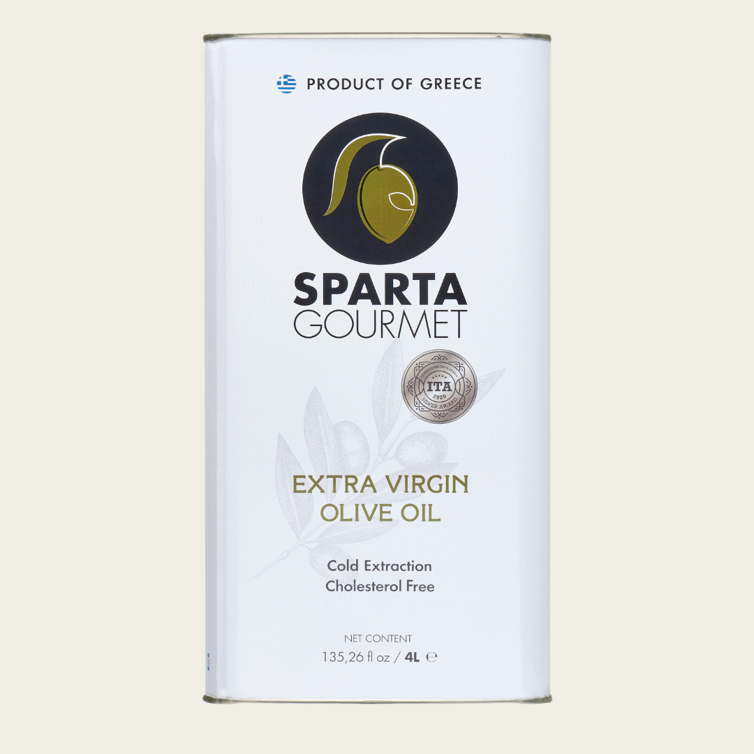 Sparta Gourmet Extra Virgin Olive Oil 4L – Premium Greek EVOO