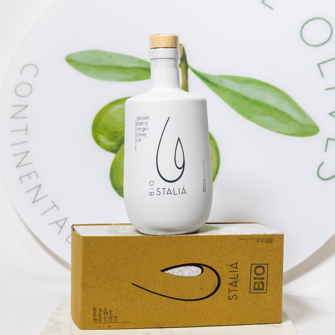 Premium Early Harvest Organic Extra Virgin Olive Oil 500ml, Stalia