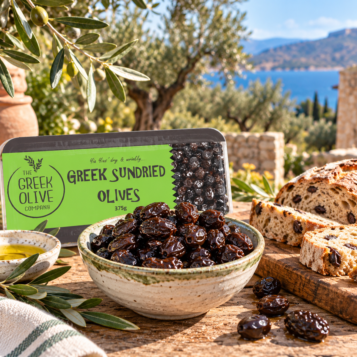 Sundried Greek Dry Olives