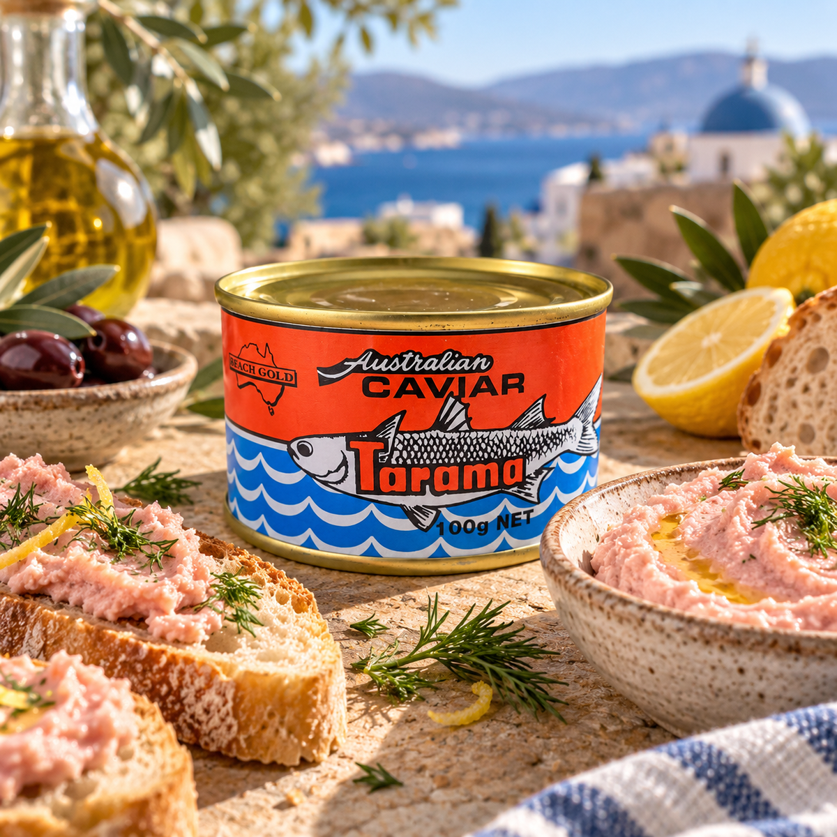 Australian Caviar Tarama 100g | Tarama Roe for Taramasalata