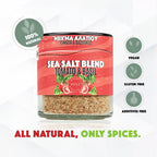 Greek Sea Salt Blend Tomato and Basil 200g