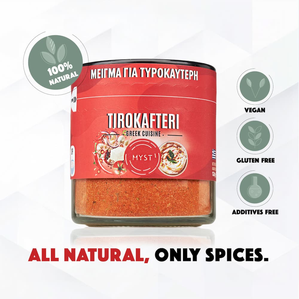 Natural Tirokafteri Spicy Feta Dip Mix- 120g