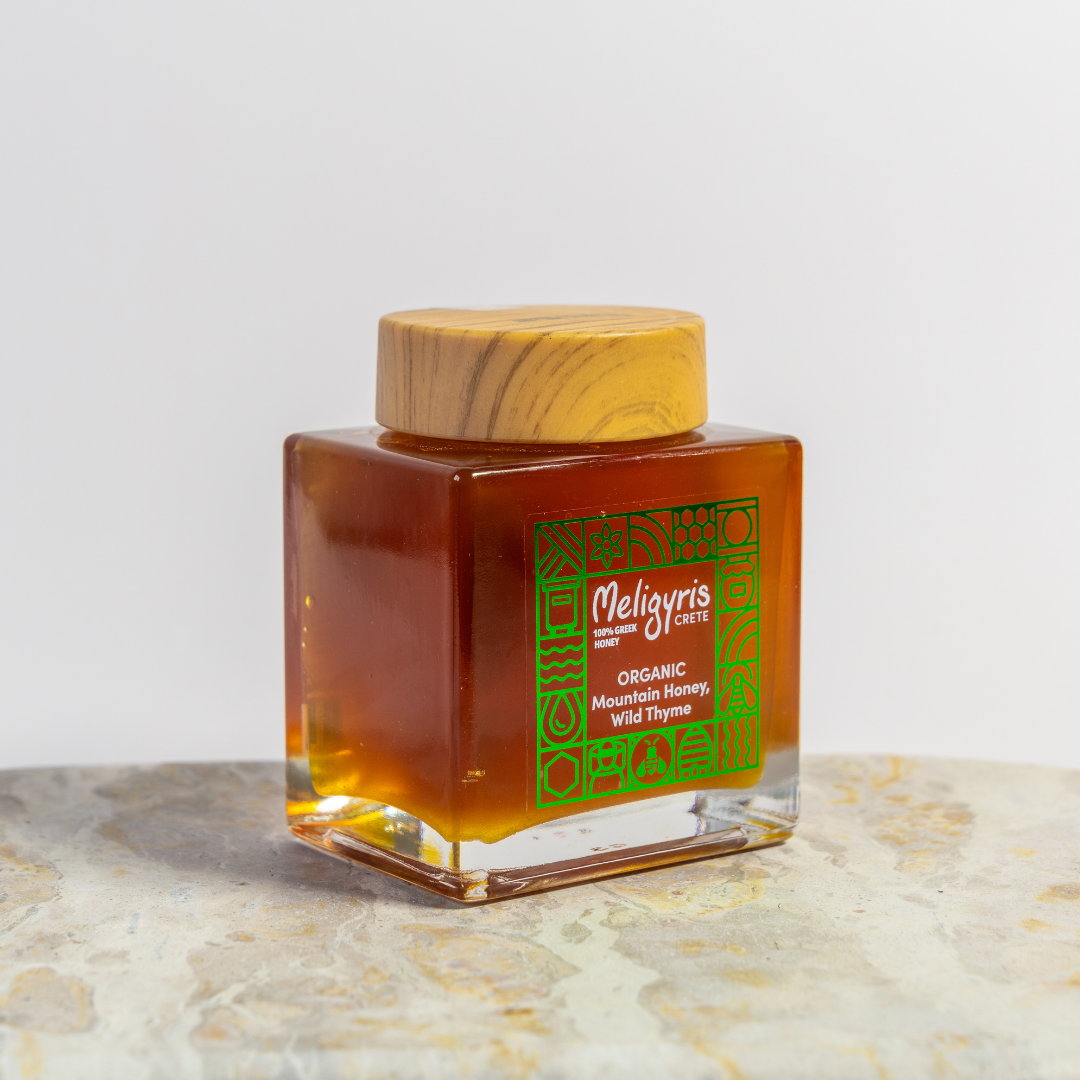 Organic Greek Wild Thyme Mountain Honey 380g