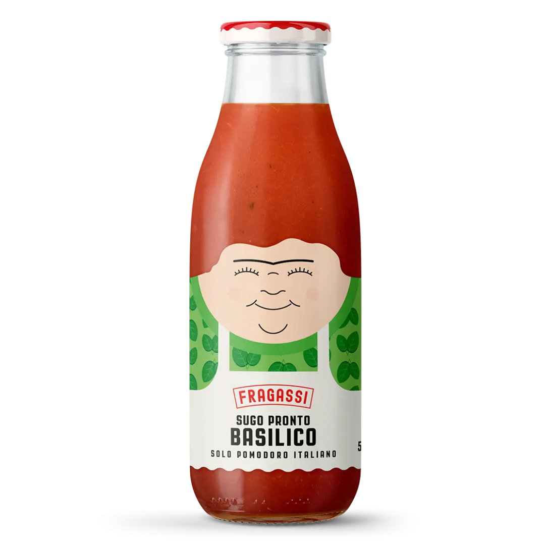 Fragassi Italian Basil Pasta Sauce 500g